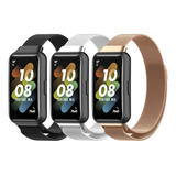 3 Correas De Acero Para El Reloj Inteligente Huawei Band 6 P