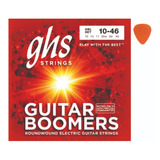 Encordados Guitarra Eléct.boomers Ghs 010 Gbl+púa De Regalo!