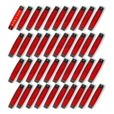 12v 40pzs Plafones Led Luz Indicadora Lateral Camión