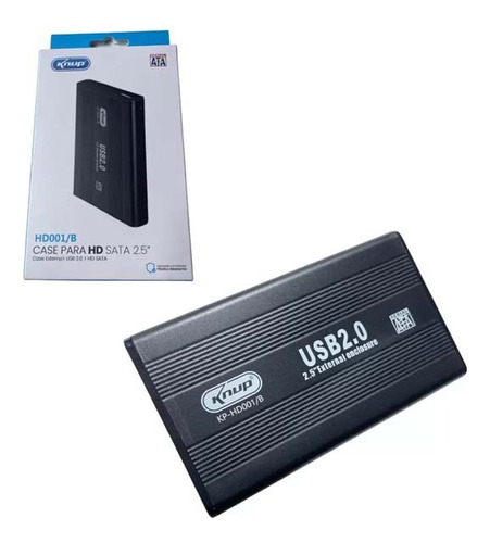 Hd Externo 500gb 2.5 Pequeno Usb Preto De Bolso 