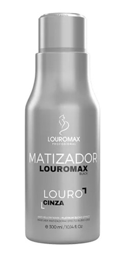 Matizador Louromax Black - Efeito Louro Acinzentado - 300ml