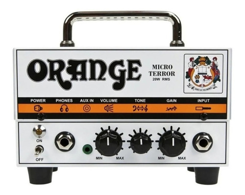 Orange Micro Terror Cabezal 20w Hibrido Promusica Rosario