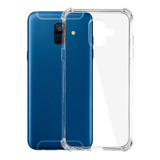 Funda Uso Rudo Air Cushion Transparente Para Samsung A6 2018