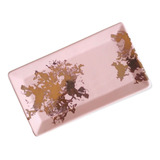 Bandeja Fuente Rectangular Ceramica (32x18cm) - Clouds Rosa