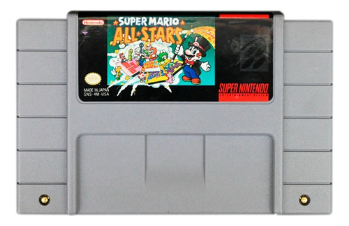 Juego Original Mario All Star Con Manual Super Nintendo