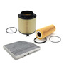 Kit De 3 Filtros Audi Q5 2.0 Tfsi - Mahle Aire+aceite+cabina Audi Q5