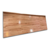 Mesada 180x60 Ciega Madera Eucalipto Laqueada Desayunador