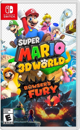 Juego Nintendo Switch Super Mario 3d World + Bowsers Fury