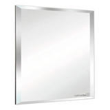 Espelho Bisotê 20x20 Cm Banheiro Decorativo 20x20