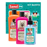 Kit Sanol Dog (shampoo E Condicionador 500ml Colônia 120ml)
