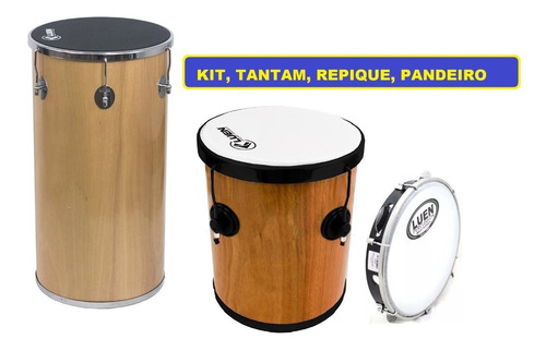 Kit Tantam Luen 70x14+ Repique Luen E Pandeiro