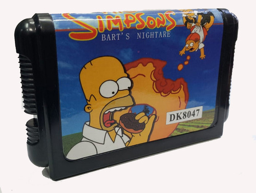 Cartucho The Simpsons Barts Nightmare | 16 Bits -museum Gam-