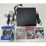 Ps3+joystick+move+4 Juegos (usado)