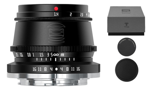 Ttartisan Aps-c 35 Mm F1.4 Para Canon Rf, Color Negro
