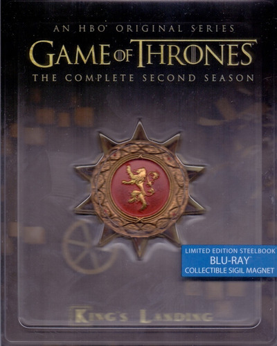 Game Of Thrones Juego Tronos Temporada 2 Steelbook Blu-ray