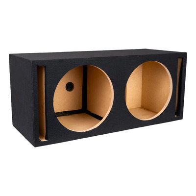 Cajon Rebote Para Subwoofer Doble 12 Pulgadas Mdf Porteado | Envío gratis