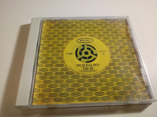 Pearl Jam - Spin The Black Circle - Cd Single , Made In Usa