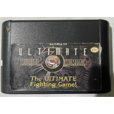 Mega Drive- Ultimate Mortal Kombat(repro) E Manual No Estado