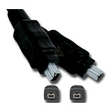 Cabo Firewire Ieee1394 4x4 1,80 Metros Filmadora Sony Jvc