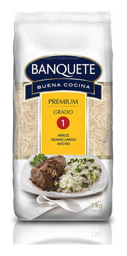 Arroz Premium G1 Banquete 1kg