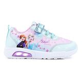 Zapatillas Footy Frozen Pop Destiny Disney Luz Led Niñas