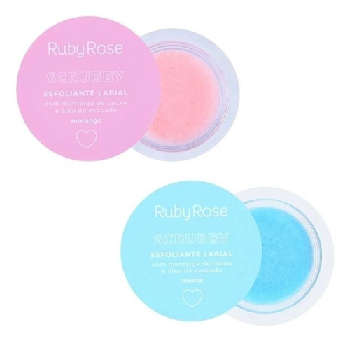 Exfoliante Labial Scrubby Mint - Ruby Rose Hb-8525