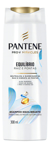 Shampoo Pantene Pro-v Miracles Equilíbrio Raiz E Pontas 300m