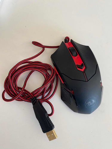 Mouse Redragon Para Jogo Centrophorus M601-3 Black