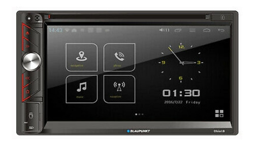 Pantalla Blaupunkt Mirror Link Ohio18 Bluetooth Cd Dvd Usb 