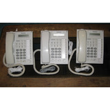 Set De 3 Telefonos Panasonic Kx-t7730 Sin Base Trasera 