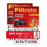 Filtro Aire Aireacond 20x25x4, Mpr 1000 Dp, Microalergia