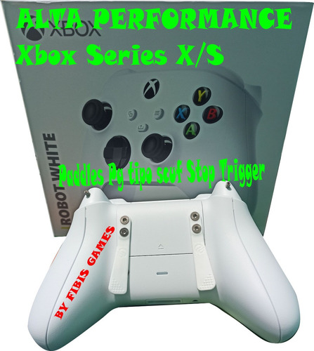Controle  Xbox Series X/s Paddles  Stop Triger Tipo Scuf
