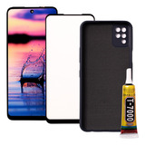 Kit Frontal Touch Compatível LG K42 + Case + Cola + Película