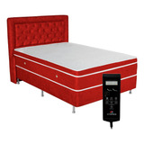 Cama Casal Completo Magnético+massagem Tamanho King 1,93