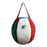 Costal De Box Bola Redonda Tricolor Vacio30kg Saco De Boxeo 