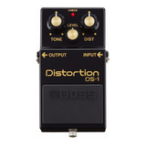 Distorção De Pedal Boss Ds1 40 Aniversario Clasico Ed Limitada Cor Preto