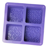 Moldes De Silicona Para Fondant De Flores Cuadradas Hechos A