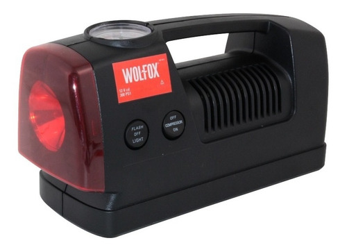 Minicompresor De Aire 3 En 1 Wolfox 300psi