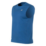 Remera Training S/mangas Topper Azul Hombre Deporfan