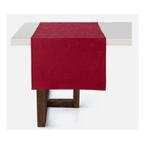 Caminho/trilho De Mesa Karsten Veríssimo 50cm X 1,60m Cor Vermelho