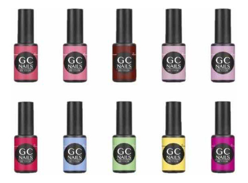 Gel De 1 Paso 21 Días Gc Nails Belcolor - Color A Elegir