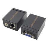 Extender Vga Hasta 60 Metros Por Cable De Red Utp Rj45 