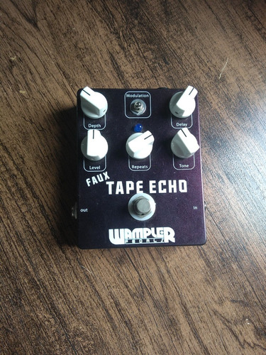 Pedal Wampler Faux Tape Echo Made In Usa