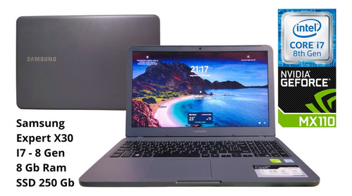 Notebook Samsung Expert X30 Intel I7, 8 Gbr 250 Ssd C/nvidia