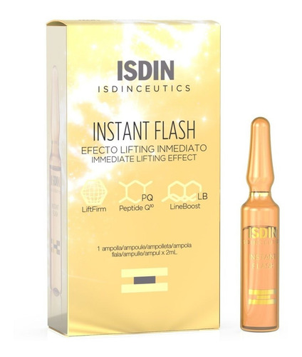 Isdinceutics Instant Flash Ampollas Efecto Lifting X 1 Un