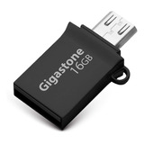 Lápiz Usb 3.0 Otg Gigastone Flash Metal Flash De 64 Gb Ne...