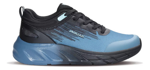 Zapatillas Hombre Deportiva Liviana Running Azul Jaguar 9340