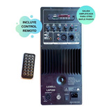 Modulo Amplificador Potencia 150w Rms Usb Bt Remoto Lxp200