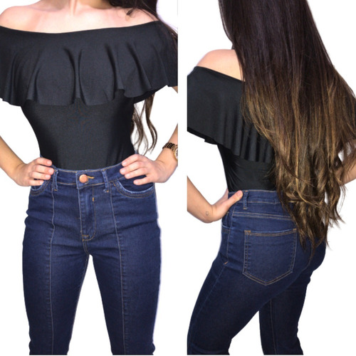 Body Feminino Babado Ciganinha