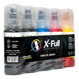 Kit 5 Tinta X-full Compativel P/ Epson T544 T504 L3150 L3250